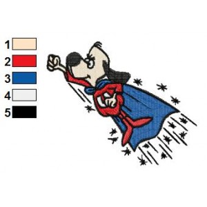 The Underdog 09 Embroidery Design